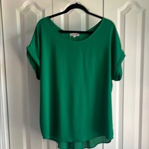 Pleione Emerald Green Blouse for Women